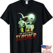 Halloween 2025 SpongeBob SquarePants Hash-Slinging Slasher T Shirt 3XL