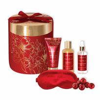 Parisax Gift set night relaxation ritual Frozen strawberries & Vanilla 6 pcs