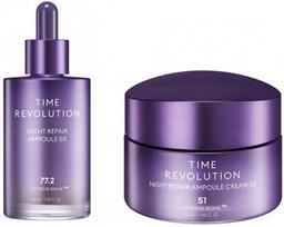 Missha Time Revolution Night Repair Ampoule & Cream Duo Gift Set