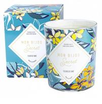 Troli Scented candle 40h with jewel Flower Tiare CCOM100