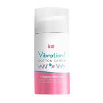 INTT Cotton Candy Tingling Effect Gel Intymioji higiena 15 ml Intymios higienos gelis ir lubrikantas