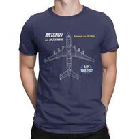 AN 225 Antonov Mriya Cargo Plane RIP Poster Ukrainian Defender of Ukraine T Shirt for Men Creative 100 Cotton Mens T Shirts S
