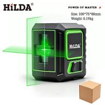 Hilda Portable Mini Two-Line Level: Strong Light, Fine Lines, Perfect for Home Use Tripod