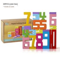 3D Digital Puzzle Stacking Blocks Balance Game Educational Building Bricks Toys for Kids Children