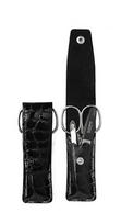 DuKaS Black travel manicure Solingen artificial leather PL808