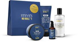 Steve´s Stevův Holicí box Blue velvet (Pre-shave Oil 50ml, Shaving Creme 100ml, After Shave Balm 100ml, Afte 50ml