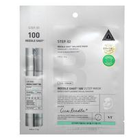 VT Cosmetics Reedle Shot 100 2 Step Mask Dviejų žingsnių odos atnaujinimo kaukė su 100 mikroadatėlių galia Face Mask 27ml