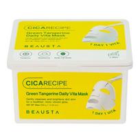 BEAUSTA Cicarecipe Green Tangerine Daily Vita Mask set of 30 pieces