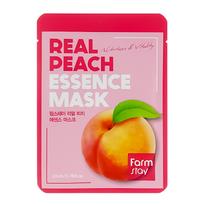 FarmStay Real Peach Essence Mask 1 pcs Korean cosmetic