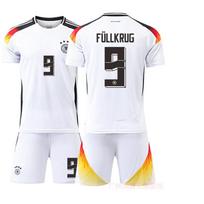 2024 Euro Vokietija namų marškinėliai #7 Wirtz #21 Gündogan #10 Musiala Futbolo marškinėliai 20