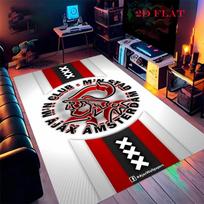 Ajax logo Carpet Rug for Living Room Bedroom Home Sofa Decoration,Kids play Nonslip Floor Mat 40x60cm( 15x23in )