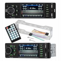 Radio Samochodowe Kruger&Matz Bluetooth 4” Aux Gniazdo Kamery Cofania 1 Din