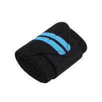 1PC Elastic Wrist Wraps Support Brace For Weight Lifting Sports Wrist Bandage Guard Anti-Sprain For Men Women mėlyna