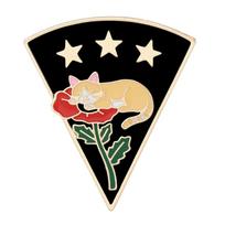 4 Styles Funny Cat And Poppy Design Lest We Forget Enamel Brooches Remembrance Day Golden Pins Memorial Day Badge