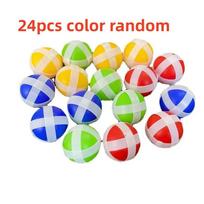 Children'S 24Pcs Throwing Sticky Balls Sticky Darts Game Interactive Accessories Home School Children Outdoor Fun Time