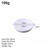 1Pcs High Temperature Quartz Dish Bowl 100-750g Gold Silver Metal Copper Cast Silica Melting Crucible White Jewelry Tool