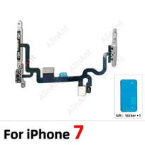 Power Volume Buttons FlashLight Power Flex Cable For iPhone 11 Pro X XR Xs Max 5s SE 6s 7 8 Plus SE 2 3 2020 2022 With Sticker For iPhone 7