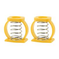 2Pcs Folding Bike Frame Hinge Clamp Spring Easy Free Twist Hinge Clip Angle Adjustment Spring Bike Frame Repair Accessories geltona