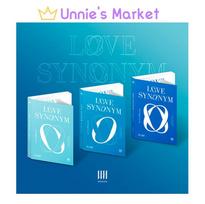 Wonho 1-asis mini albumas 2 dalis [Love Synonym #2 Right for Us] Random ver. blue