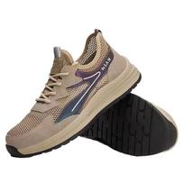 Labor Insurance Shoes Men's Anti-smashing and Anti-piercing Safety Shoes Breathable, Wear-resistant and Non-slip Work Shoes 35
