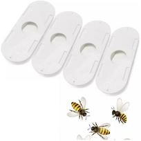 Bičių pabėgimo įranga,Porterio pabėgimo įrenginys,Vienpusis avilio vožtuvas,Avilio lizdo durys bitininkams 4pcs