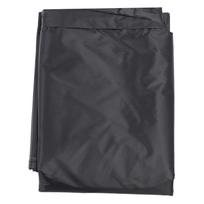 Lauko baldų uždangalas Juodas Apvalus 210D Oksfordo audinys Apsauga nuo dulkių Atsparus blukimui Atsparus UV spinduliams Vanduo 120x75cm / 47.2x29.5in