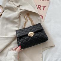 Shoulder Bag For Women PU Leather Flap Crossbody Bag Female Luxury Chain Messenger Pack Handbag and Purse KTY 22*5*15cm juoda