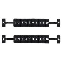 2Pcs Desktop Games Scoring Counters Table Football Counter 10 Numbers Scoring Score Counter Indicator Score Keepers juoda