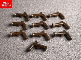 MOC Bricks Suona Horn Military Gun Pirate Rifle Soldier leggings Helmet Action Figure Assembled Building Blocks Boys Toys