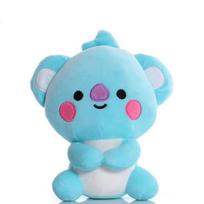 BTS BT21 pliušinis lėlė Kpop pliušinis žaislas gyvūnas sėdinti versija KOAY-12CM