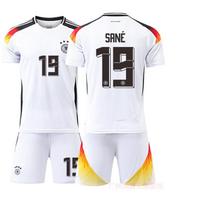 2024 Euro Vokietija namų marškinėliai #7 Wirtz #21 Gündogan #10 Musiala Futbolo marškinėliai 18