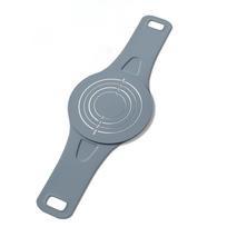 Fiber-Free Silicone Silicone Bread Sling Round Shape Reusable Non-Stick Baking Mat with Handles Food Grade Sourdough Baking Mat mėlyna