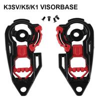 K1 Helmet Accessories for AGV K3SV K5S K5 K1S K1 Ventilation Visor Base Lock Capacete Para Moto Accessories Parts