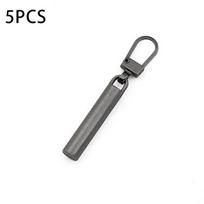 5pcs Metal Zipper Slider Puller Instant Zipper Repair Kit Replacement Head For Bags Clothes DIY Sewing