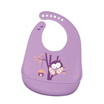 Babi Silicone Bib Waterproof Saliva Dripping Banana Bibs Cartoon Newborn Feeding Soft Edible Aprons Baby Adjustable Burp Scarf