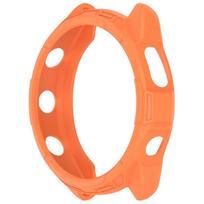 Laikrodžio ekrano apsauginės dangtelio rėmelis, skirtas Garmin Forerunner 965 Smart Bracelet Shell oranžinė