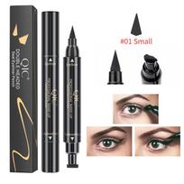 Delta Wing Double Head Seal Eyeliner, Waterproof And Non-Smudging 2-In-1 Eyeliner Pen South East Asia Hot 3.5g*3pcs