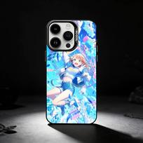 Cute Project SEKAI Phone Case For iPhone 17,16,15,14,13,12,11 Plus,Pro Max,XS,Colored silver phone case iPhone17promax