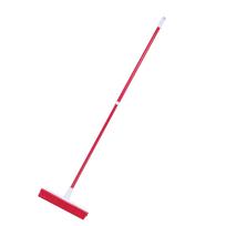 Red Hair Removal Broom Telescoping Multifunctional Pet Hair Remover Broom for Carpet Sofa Dog Bed