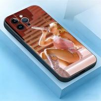 Sabrina Carpenter Short Sweet Phone Case For iPhone 17,16,15,14,13,12,11,Air,XR,Pro,Max,Plus,mini,SE Silicone Black Cover iPhone16e
