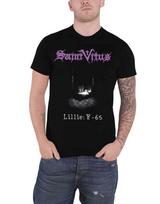 Saint Vitus Lillie 65 Grupės Logotipas Juodi Unisex Marškinėliai S