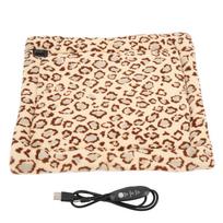Pet Heating Pad Foldable Washable Adjustable USB Electric Blankets for Indoor Pets3 Speed