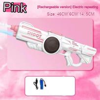 Adults Electric Water Gun Toy  Powerful Automatic High Pressure Bursts Play Summer Outdoor Swimming Pool Children's Gift