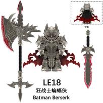 Classic Movie Character Hero Bat Berserk Children's Assembled Toy Building Blocks Collection Christmas Gifts