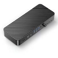 Orico USB-C 10Gbps, 2x DP 4K, HDMI 4K, PD 60W, 6x USB-A, karty SD, audio DKA20-V1-EU-BK-EP