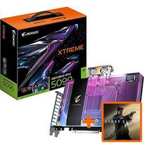 Gigabyte GeForce RTX 5090, 32GB GDDR7, XTREME WATERFORCE WB (DLSS 4) GV-N5090AORUSX WB-32GD