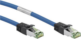 Goobay 45661 Netzwerkkabel 3 m Cat8.1 S/FTP (S-STP) Blau (45661)