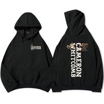 CAMERON WHITCOMB Logotipas Gobtuviniai megztiniai Vilnos ilgomis rankovėmis su gobtuvu Grafinis Merch Unisex Gatvės stiliaus Laisvas kasdienis Vyriškas/moteriškas gobtuvas XS