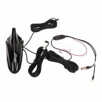 Antena Samochodowa Dachowa Gps+Dab+Fm+Wifi Płetwa Rekina Rekinek Maszt 4W1