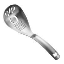 Stainless Steel Multi-Function Pasta Cooking Spoon Comes with Potato Masher Egg Yolk Separator Grater Plate Bottle Opener